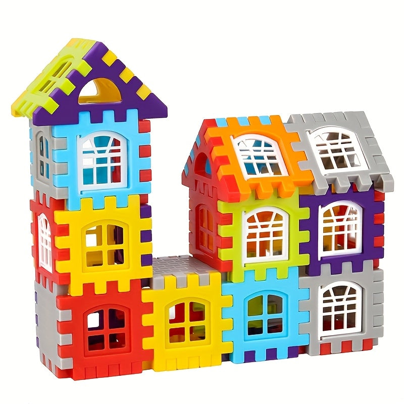 120-Piece Large Building Block Set for Educational Construction Toys for Kids