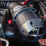 Universal avtomobil havo olish filtri 3Inch karbon tolasi ko‘rinishi sovuq havo dumaloq