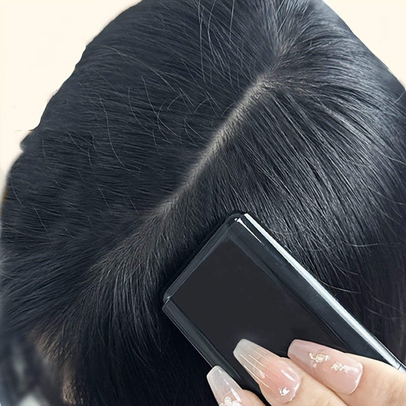 Barra de tinte para cabello portátil para cobertura rápida de canas, duradera y de fácil aplicación
