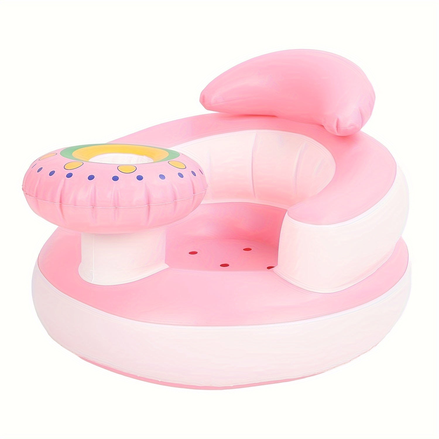Inflatable Baby Chair for Toddlers with Air Pump PVC Material Summer Use
