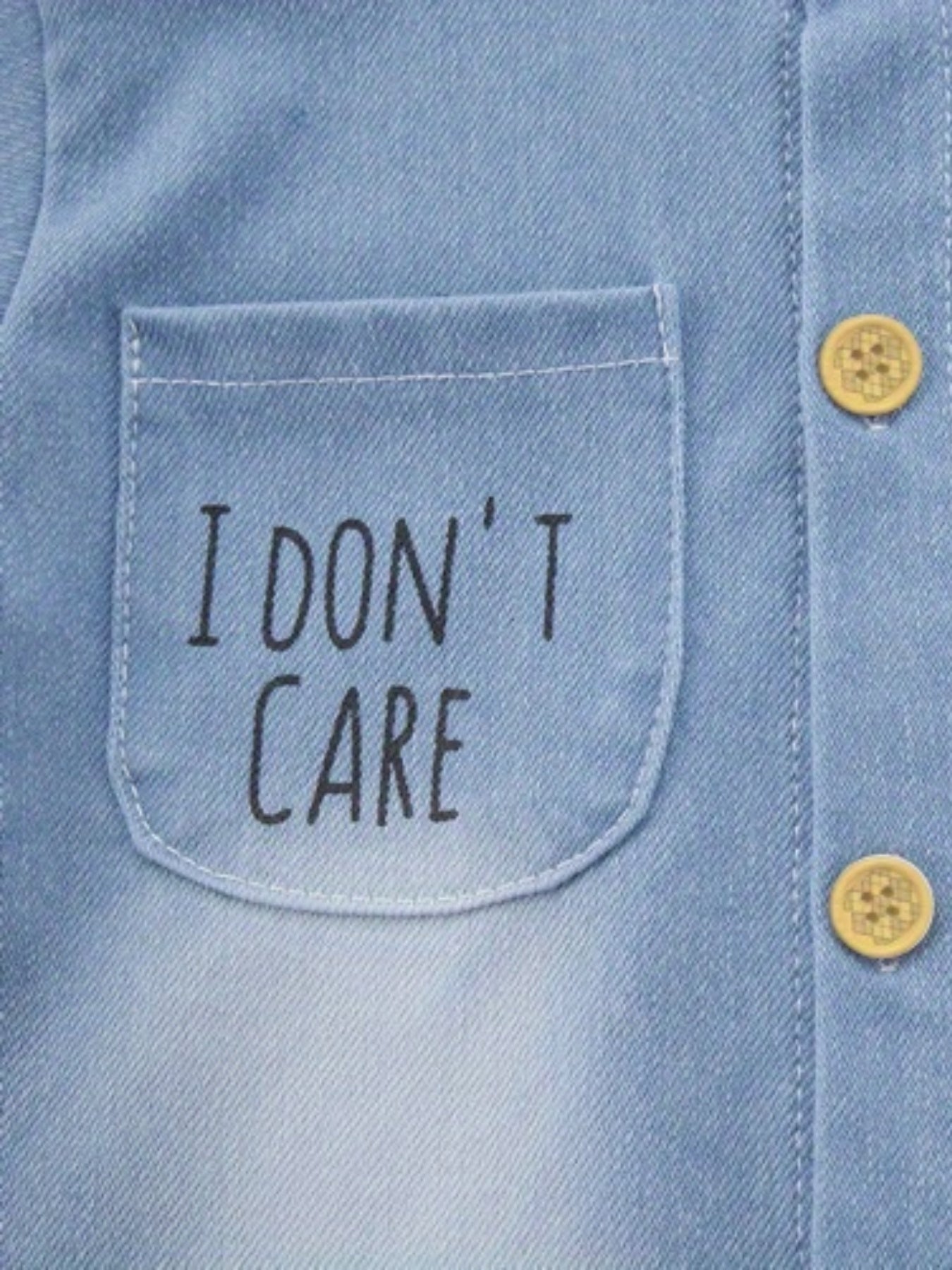 Kichkina erkaklar yozgi denim kiyimlari qisqa qoʻlqopli multfilm hayvonlari naqshli oddiy kechki kiyimlar