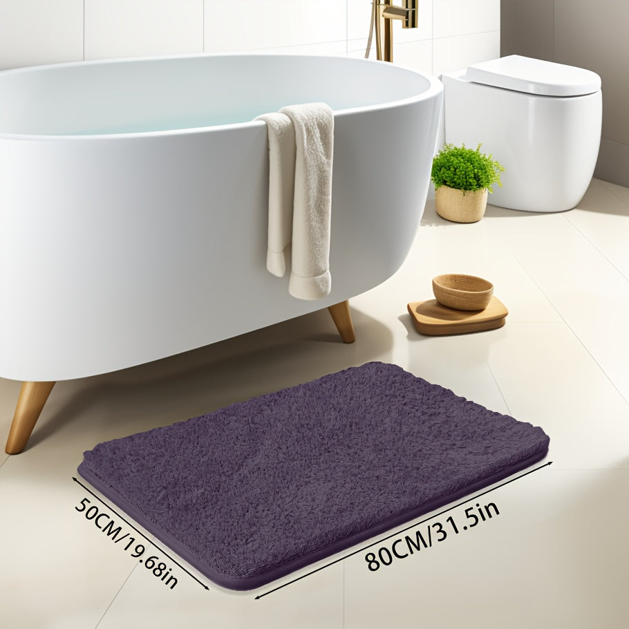 Non-Slip Bathroom Mats Water Absorbent Indoor Outdoor Entry Rugs Kitchen Rug