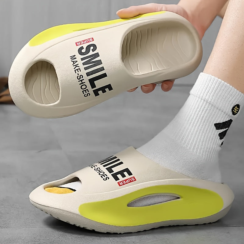 Zapatillas casuales unisex de punta abierta con suela gruesa de EVA, transpirables y antideslizantes para todas las estaciones