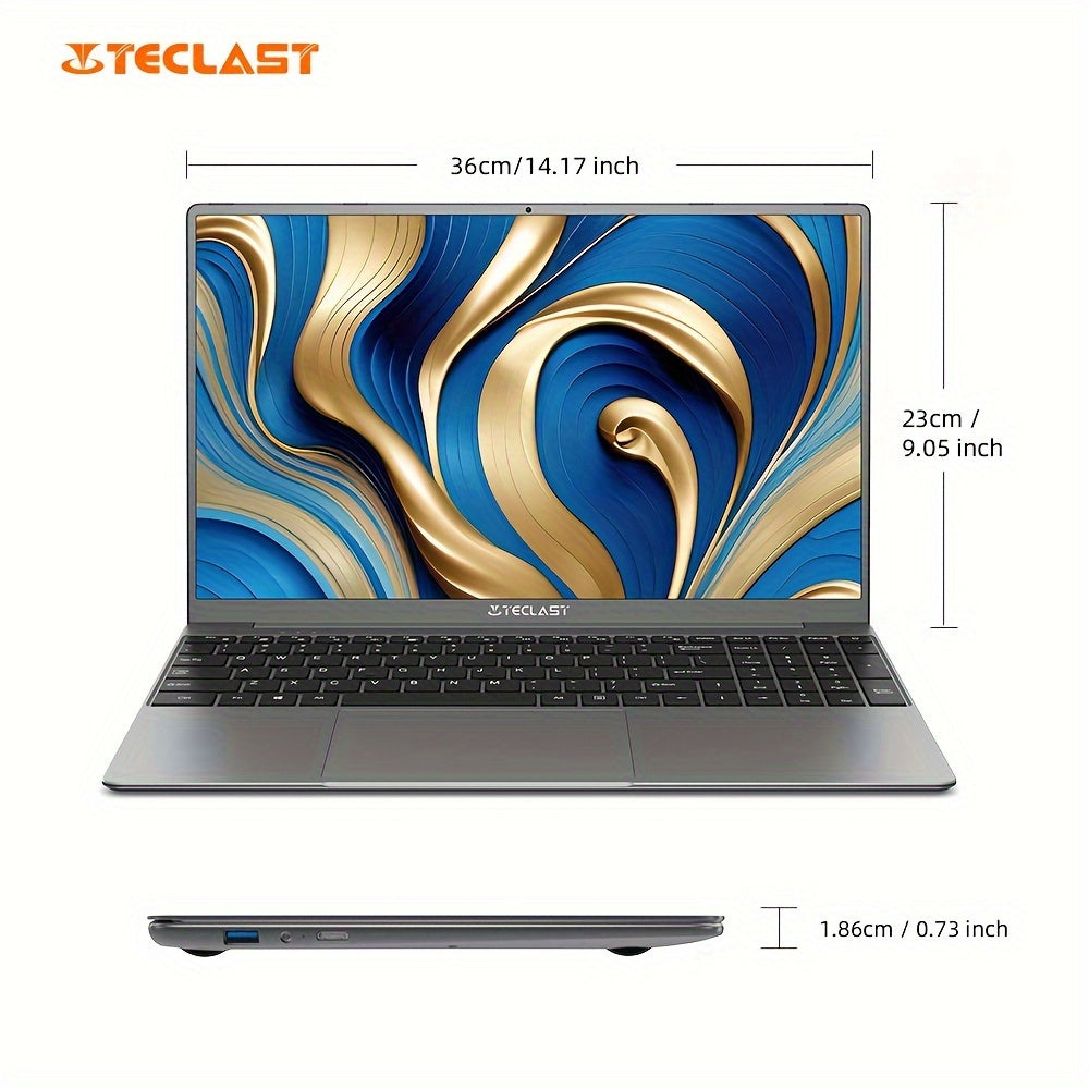 15.6 Inch Laptop with Intel 12th Gen CPU 12GB RAM 256GB SSD HD Display Windows 11