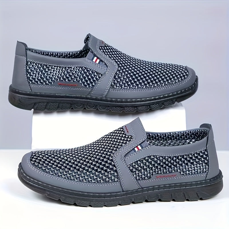 Men's Breathable Non-Slip Casual Slip-On Shoes for Outdoor All Seasons