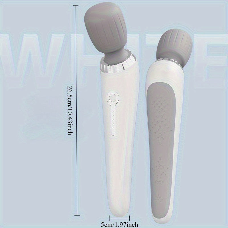 Portable Electric Massager with USB Rechargeable High-Speed Motor and High-Frequency Vibration for Full-Body Relaxation