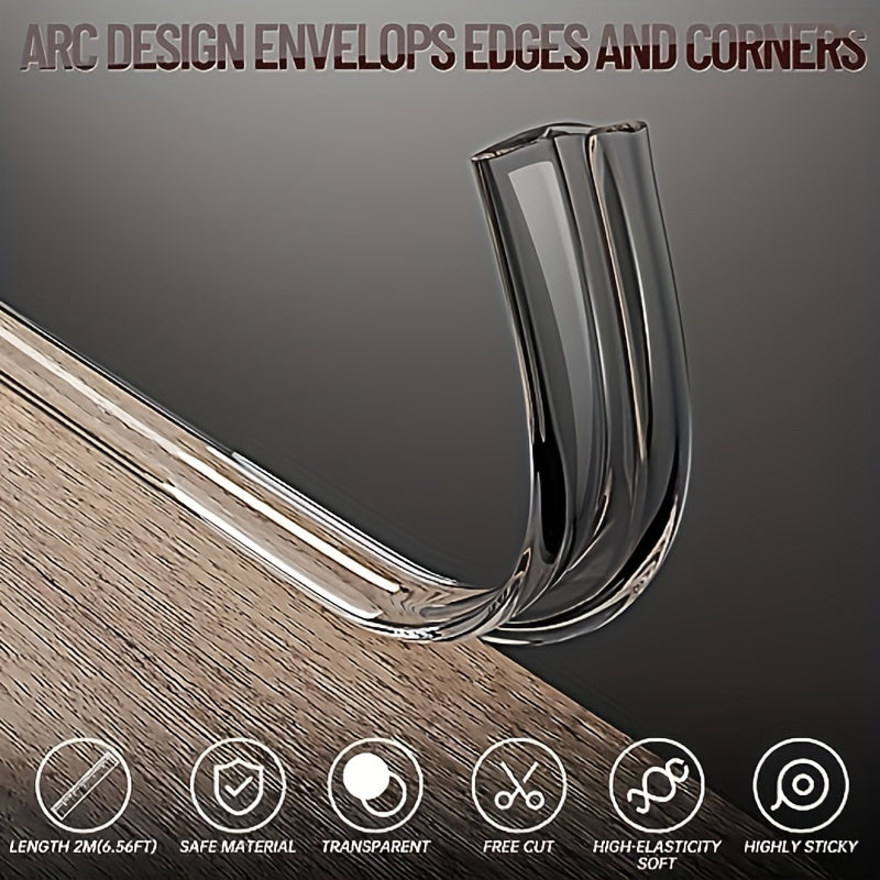 Protector de esquina para bebé, tira de parachoques suave para protección de esquinas de muebles