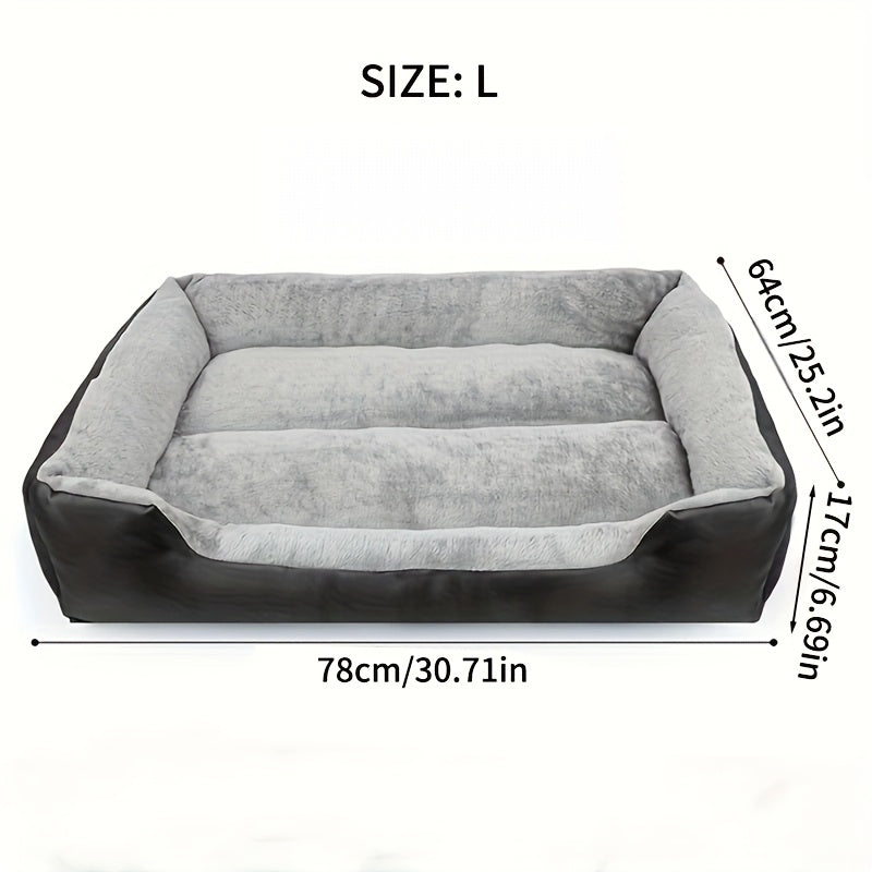 Dog Nest Bed for Small and Large Dogs Oxford Cloth All-Season Cozy Pet Mat