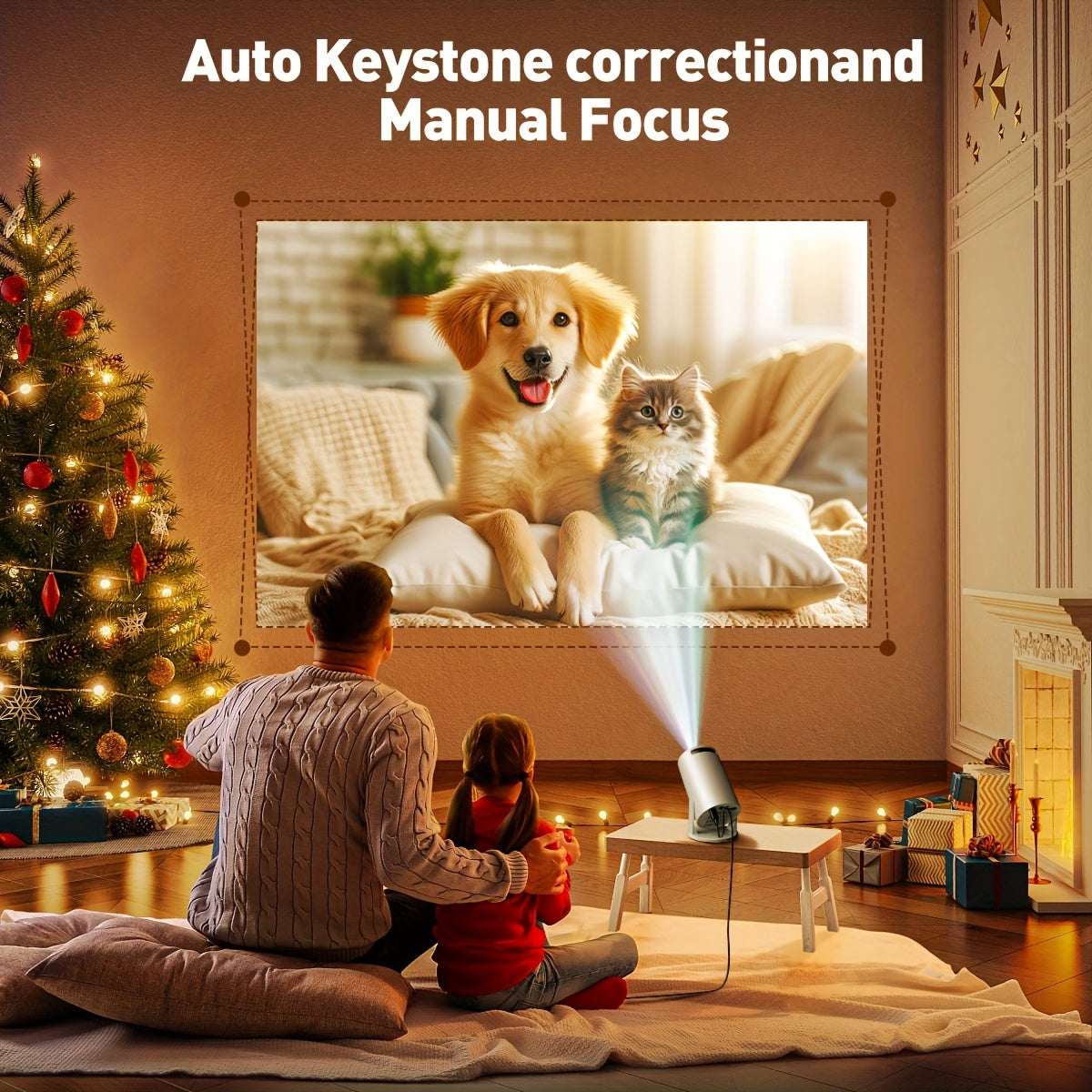 Mini Home Theater Projector LCD 3D Ready 16:9 USB Smartphone Notebook