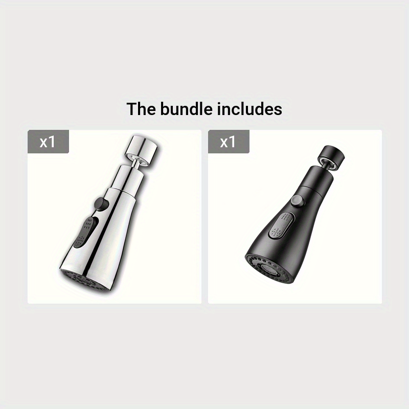 Extensión de grifo de cocina compatible con USB y rociador multifunción