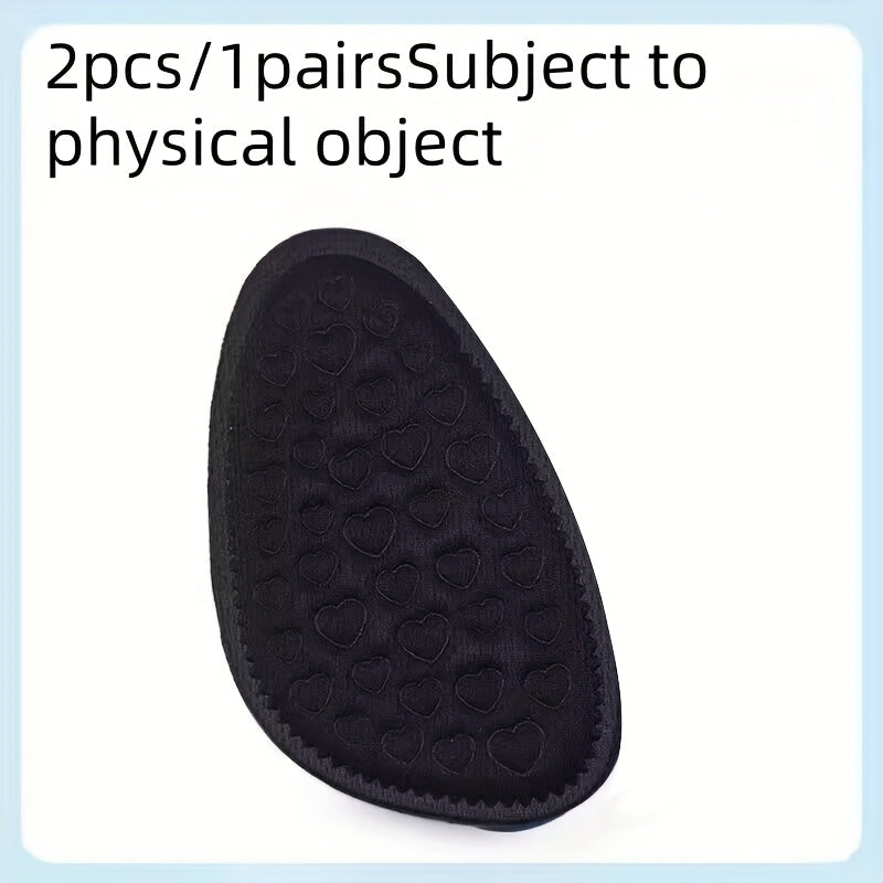 Женские подушки на каблук из пористого материала с нескользящей защитой, 3 цвета