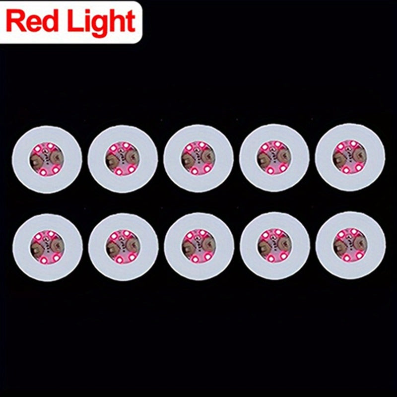 10pcs Luminous Silicone Coaster Set for Bar Night Light Glow Cup Mats