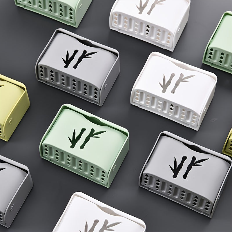 Wall-Mounted Plastic Storage Rack for Kitchen Utensils and Spoons