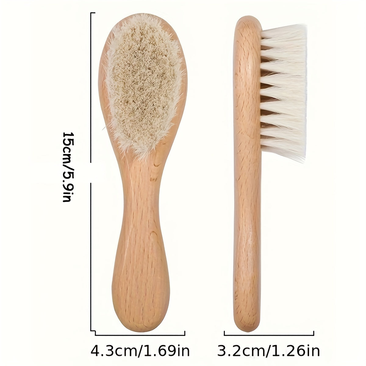 Personalized Baby Comb with Engraved Name, Newborn Keepsake, Shower Gift