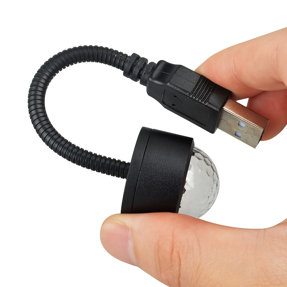 11cm USB atrof-muhit yorug'ligi, rang-barang egiluvchan atmosfera bilan, avtomobil va ichki foydalanish uchun