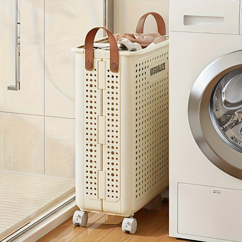 Large Capacity Breathable Laundry Basket for Home Bathroom Storage