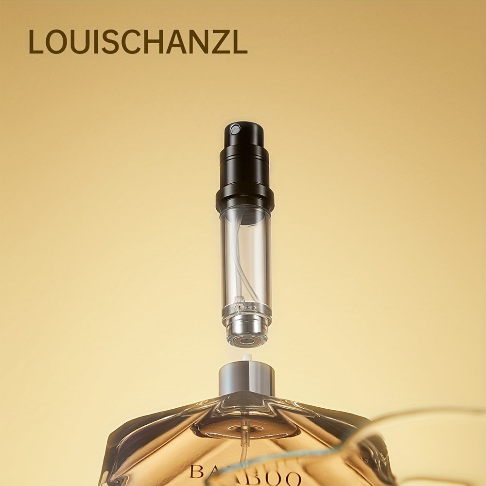 5ml Aluminum Alloy Travel Perfume Bottle with Nano Mist Nozzle and Two Conversion Heads