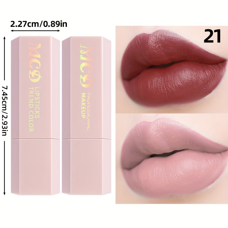 Women Long-Lasting Lipstick Set Moisturizing Waterproof Lip Gloss in Assorted Shades