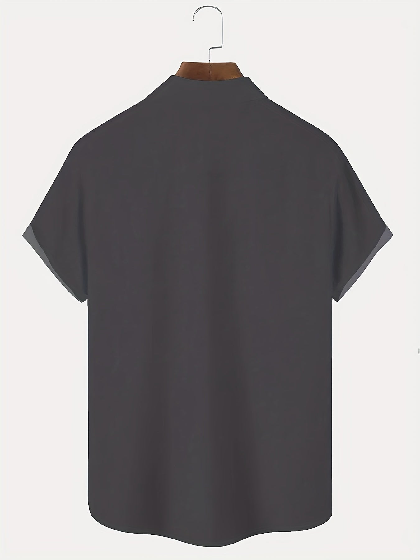 Plus Size Men's Vintage Retro Bowling Shirt with Show Supervisor Letter Print Short Sleeve