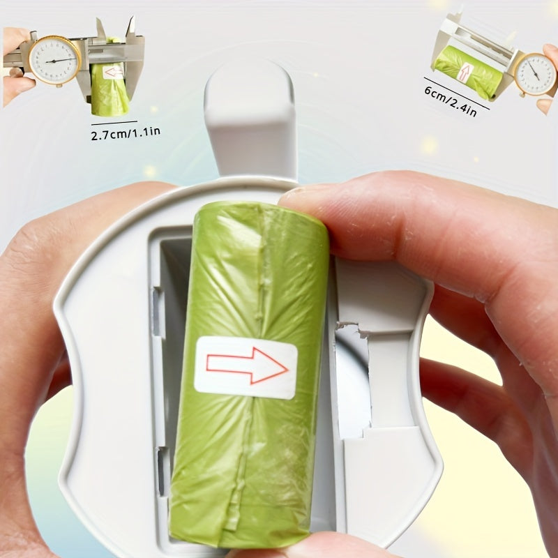 10-Piece Cat Litter Scoop Set with Waste Bag Dispenser Durable PP Material