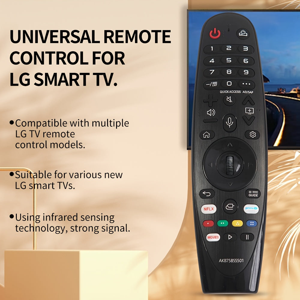 Infrared Remote Control for LG Smart TVs OLED NanoCell 4K UHD No Pointer