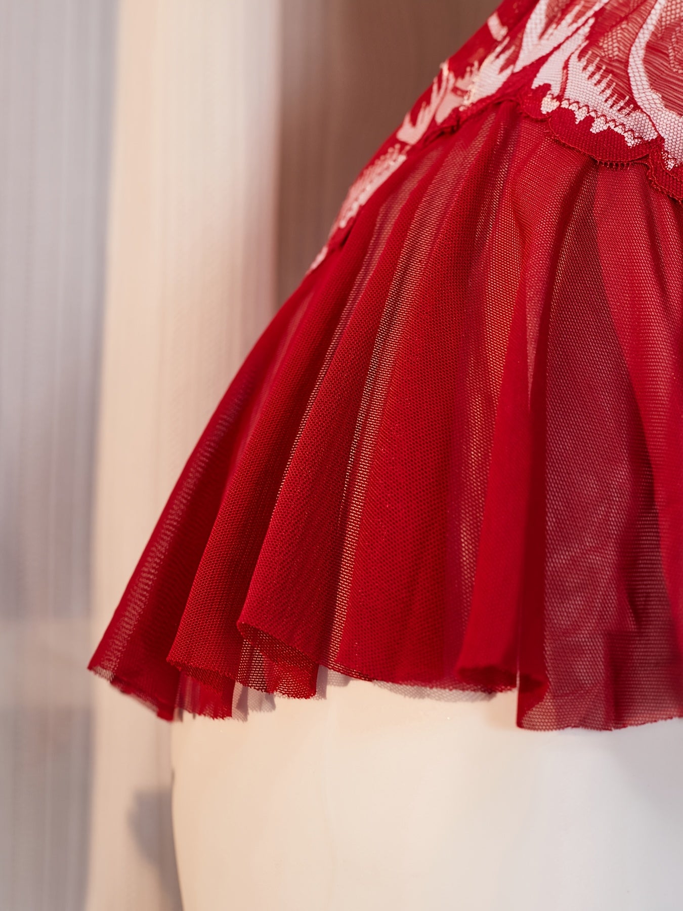 Women's Plus Size Lace Corset Bodysuit with Removable Pads and Adjustable Straps