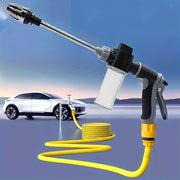 High-Pressure Car Wash Hose Nozzle with Adjustable Spray and Copper Head