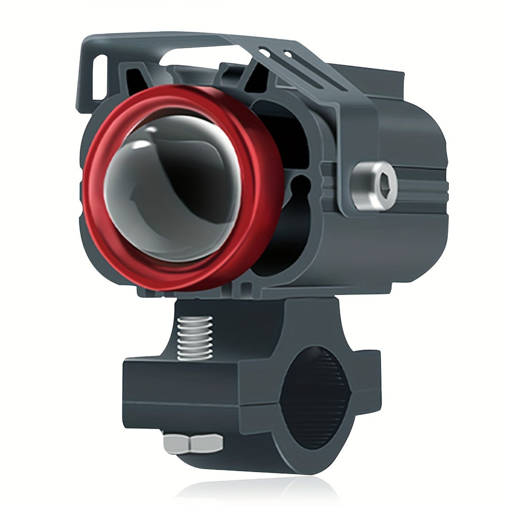 Motorcycle LED Light Tricolor 60W 1000LM Aluminum 12V High Brightness