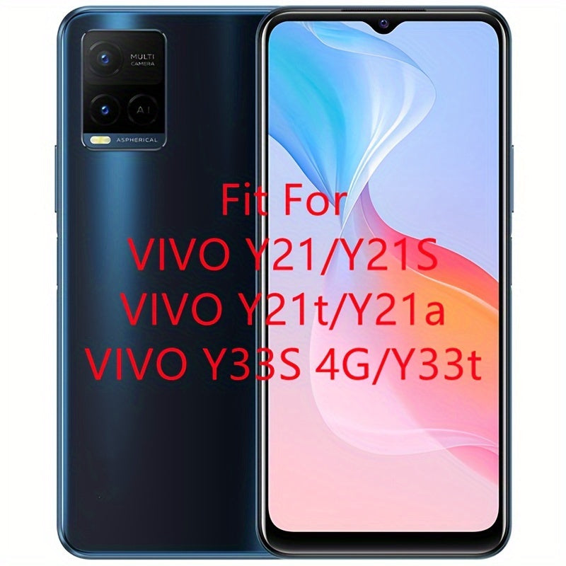 Clear Shockproof Bumper Phone Case for VIVO with Four Corner Airbags Transparent TPU Cover