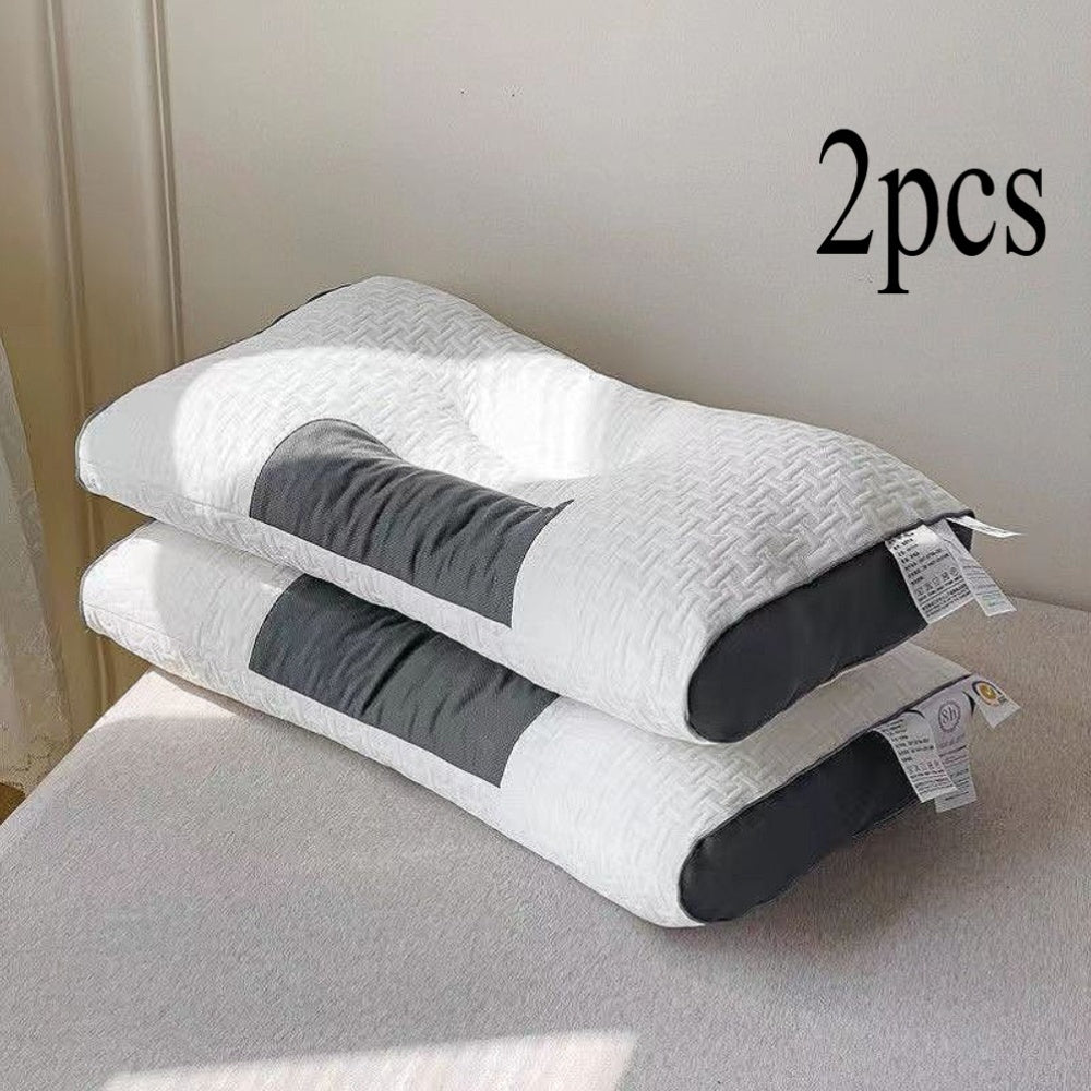 Yelka bo‘lagi uchun o‘rta qattiqlikdagi yostiq to‘plami, yon va orqa uxlovchilar uchun, barcha mavsumlar uchun xotira ko‘piri yoki polyester tolasi