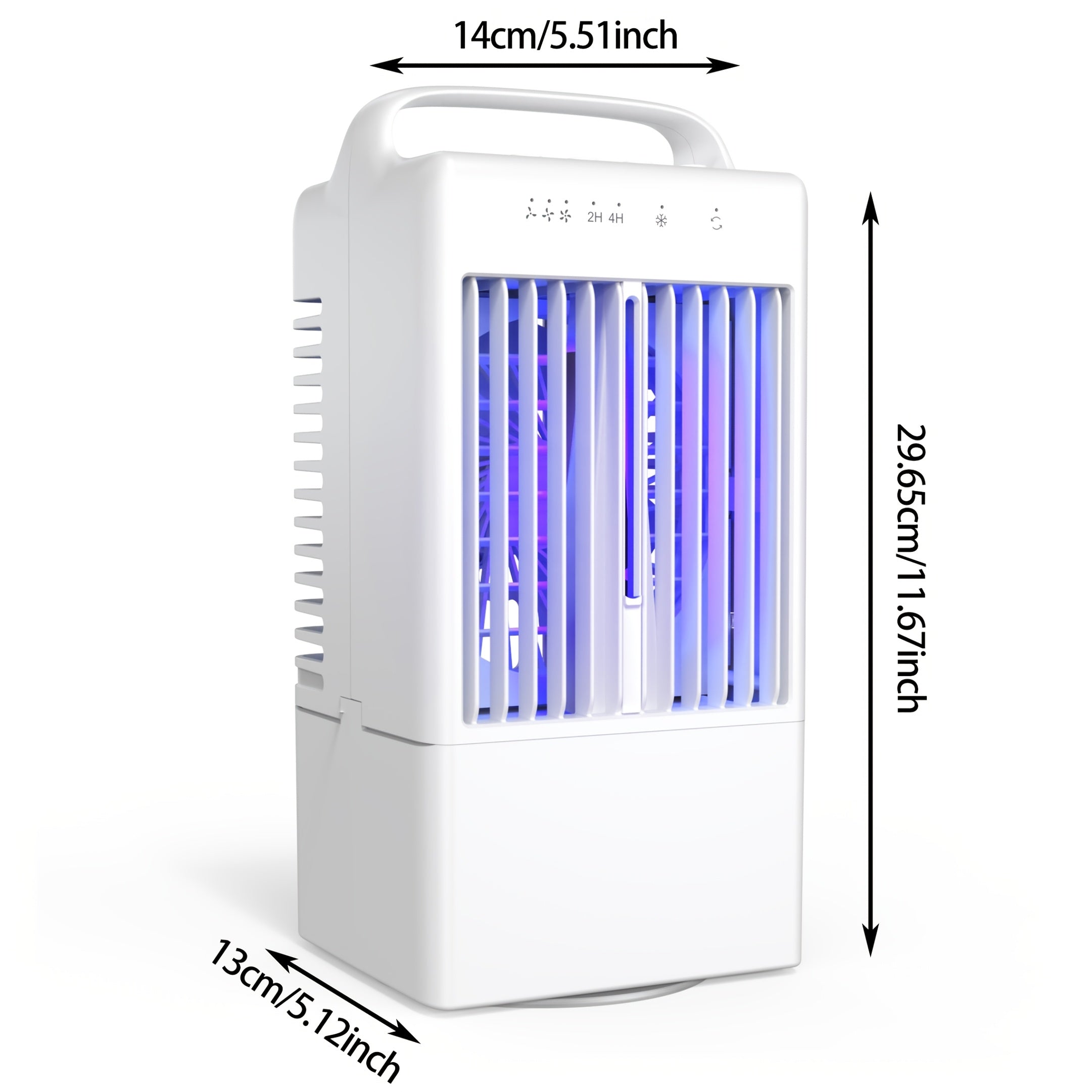 Mini Fan Portable USB Rotating Cooling Mist for Bedroom Summer