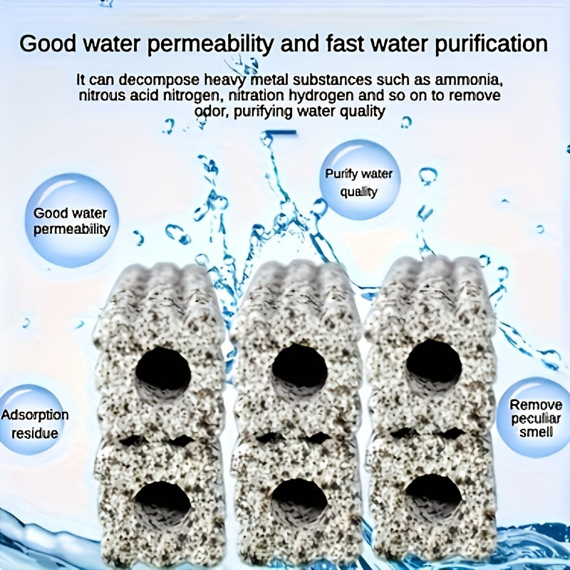 Ceramic Nano Stone Aquarium Filter Media for Water Purification and Odor Removal
