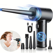 Portable Rechargeable Dust Collector with USB Charging 5.3KPa Suction for Keyboard Camera Car Cleaning