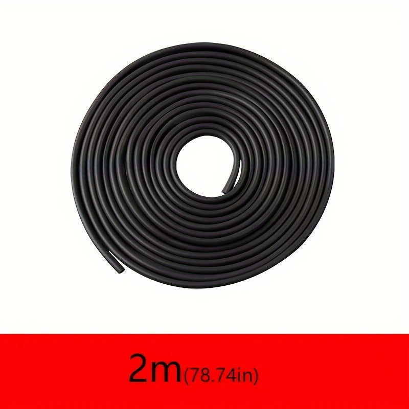 Universal Car Door Edge Protector Rubber Scratch Guard Clear Trim Molding