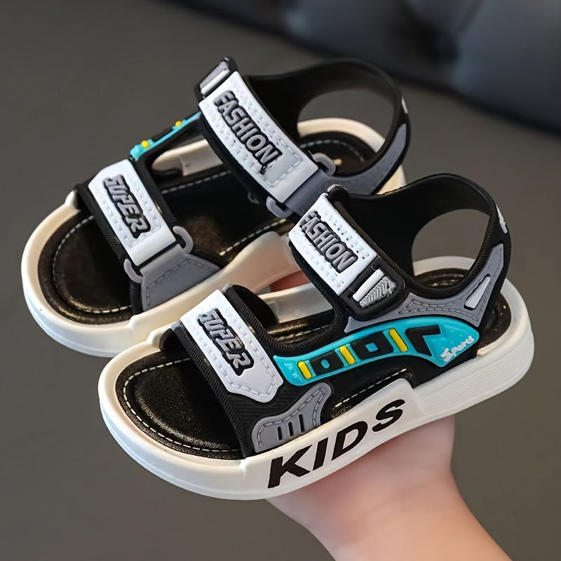 Kids' Sandals Boys Girls Spring Summer Non-Slip Soft Sole Breathable Hook-and-Loop Fastener