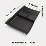 Center Console Storage Organizer Durable Plastic Car Interior Tray for Hyundai Han 2025