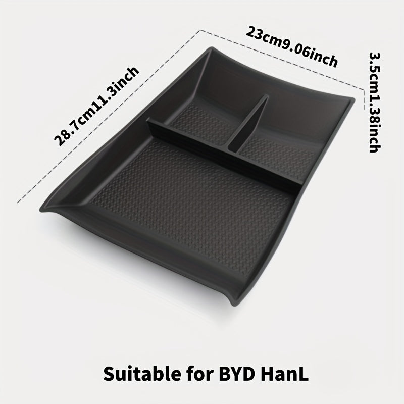 Center Console Storage Organizer Durable Plastic Car Interior Tray for Hyundai Han 2025