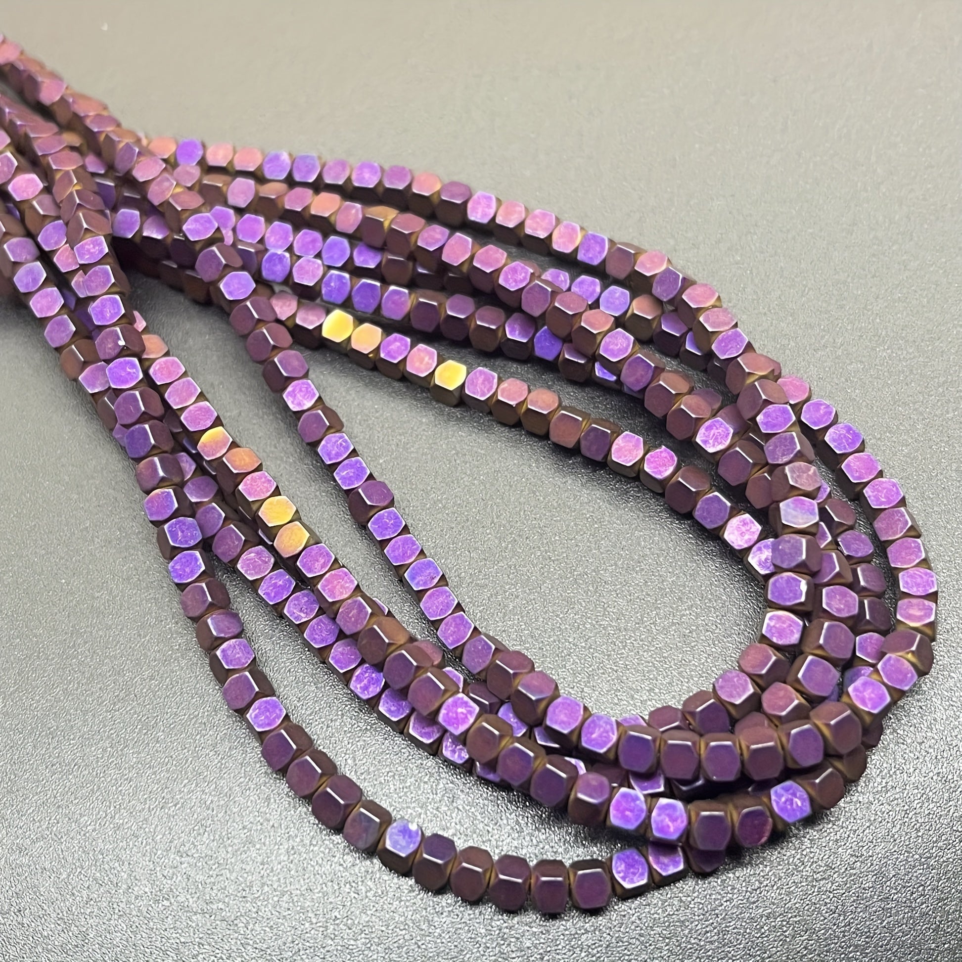 Hematite Small Square Beads 2/3mm Jewelry Making Supplies