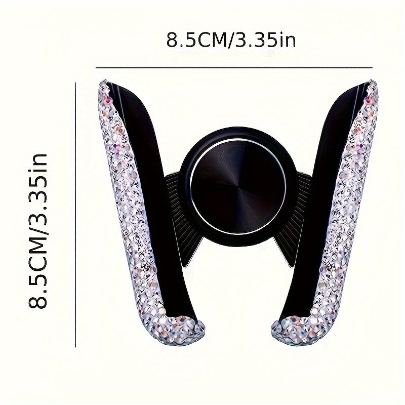 Universal Waterproof Car Phone Holder ABS Wall Mount V-Grip for Navigation