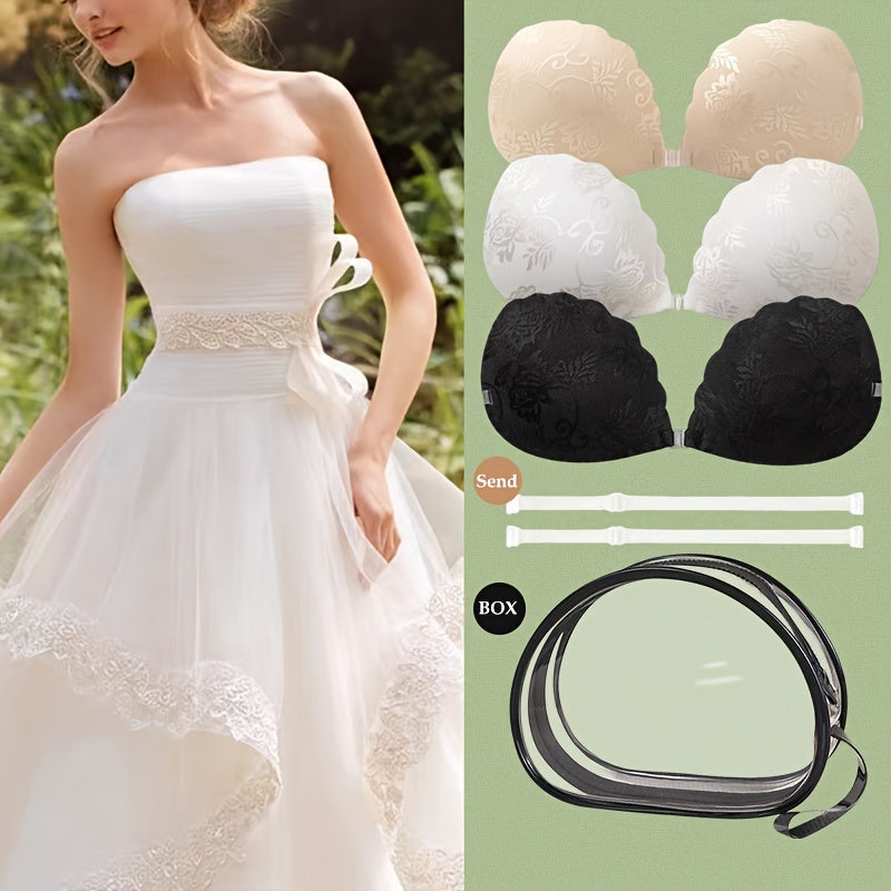 Adjustable Lace Front Nipple Covers for Discreet Support and Comfort