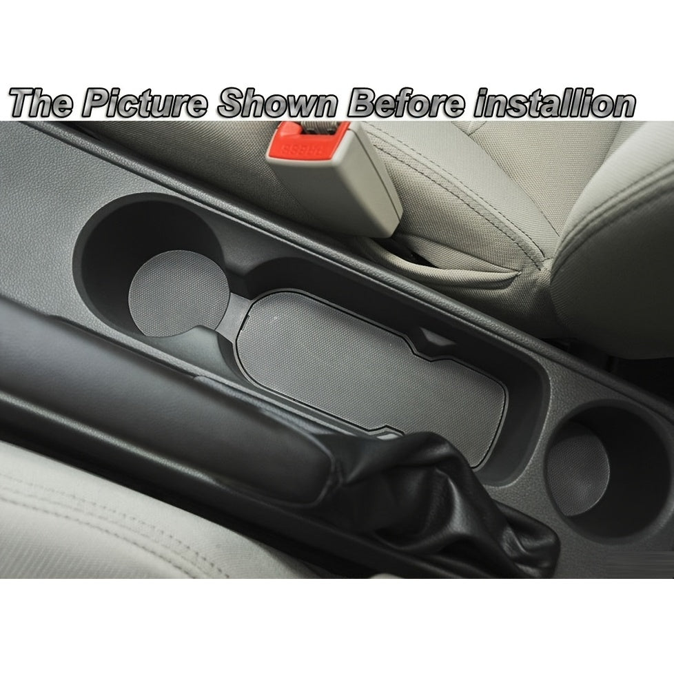 Car Interior Center Console Armrest Box With Cup Holder And Removable Tray