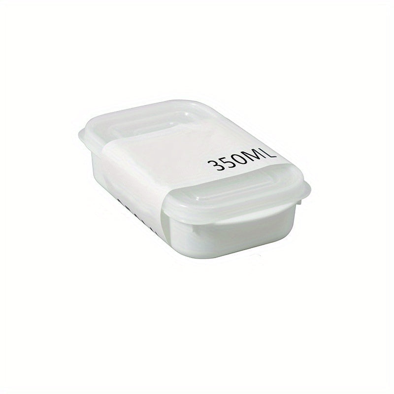 Multi-Size Plastic Food Storage Containers with Soft Lids for Meat Fruits Vegetables