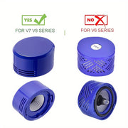 Juego de filtros de vacío de repuesto para V7 V8 DC59 DC58 filtros delanteros y traseros