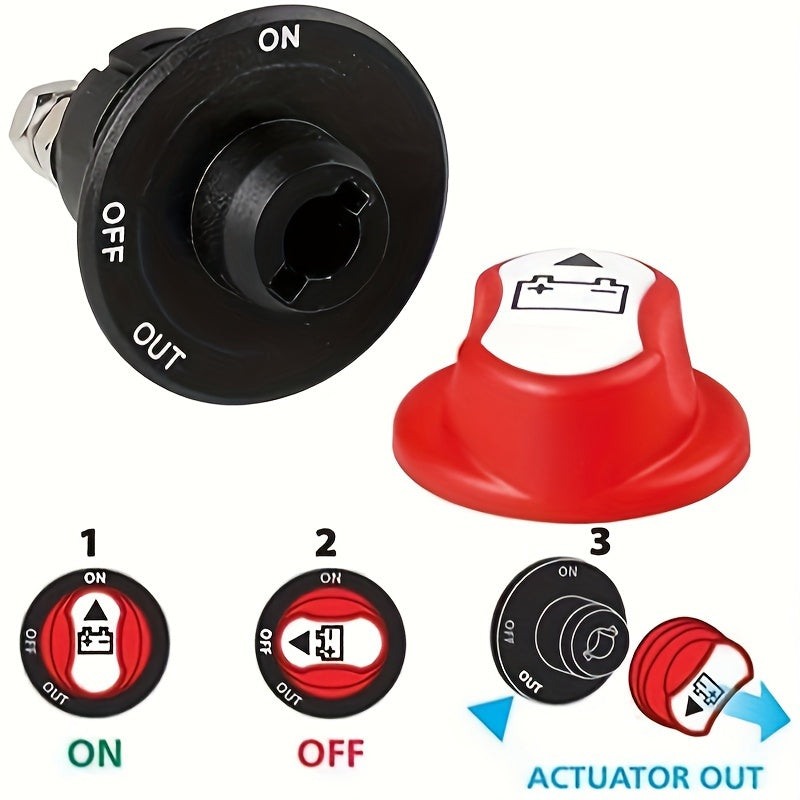 Морской изолятор батареи переключатель тяжелого типа 50A 100A 200A автомобиль лодка зажигание