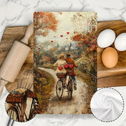 Set of 2 Ultra Soft Kitchen Towels 16x24 Absorbent Dish Hand Towels