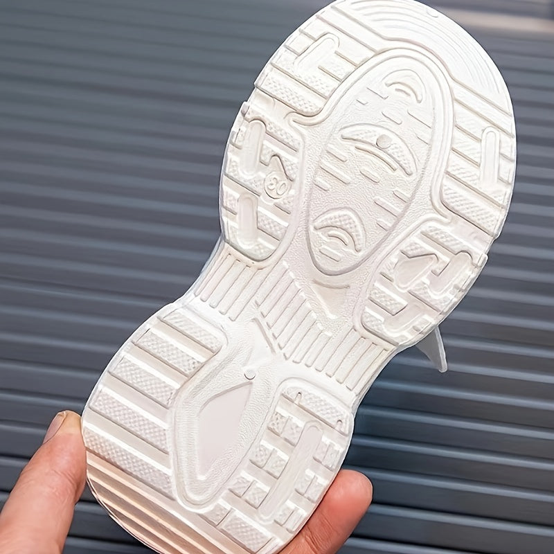 Boys' Mesh Low Top Sneakers Breathable Lightweight All-Season Casual Shoes