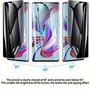 Protector de pantalla a prueba de miradas y repelente al agua, pack de 2 para Samsung Galaxy S y Note Series