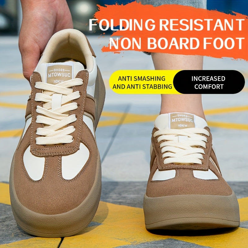 Women's Stab-Resistant Work Shoes Lightweight Breathable Steel-Free Safety Footwear