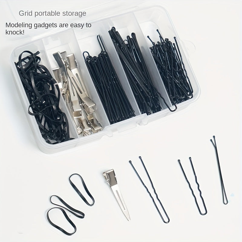 Caja de almacenamiento pequeña con cierre de hebilla para cosméticos, accesorios para el cabello y organización de oficina