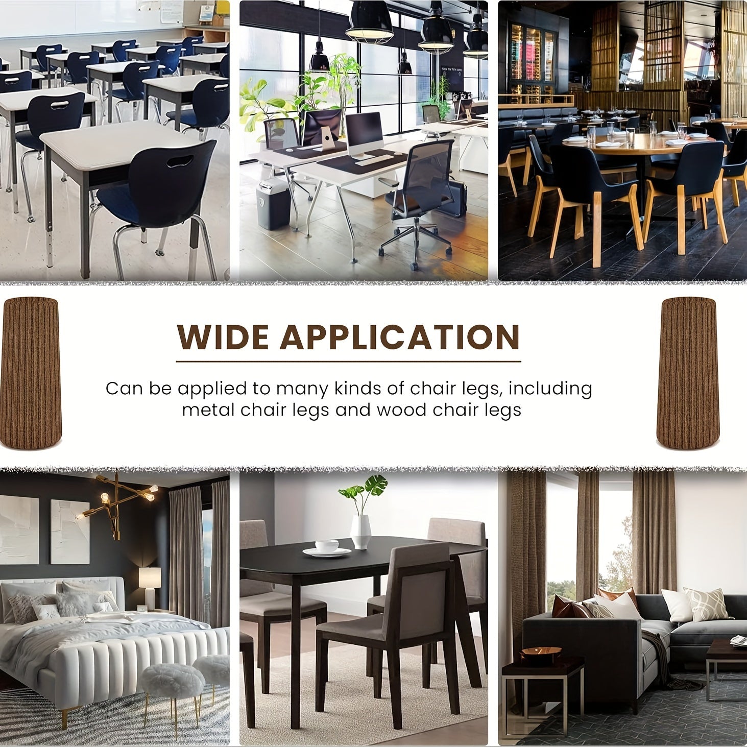 16 Pack Brown Chair Protectors for Upholstery and Furniture